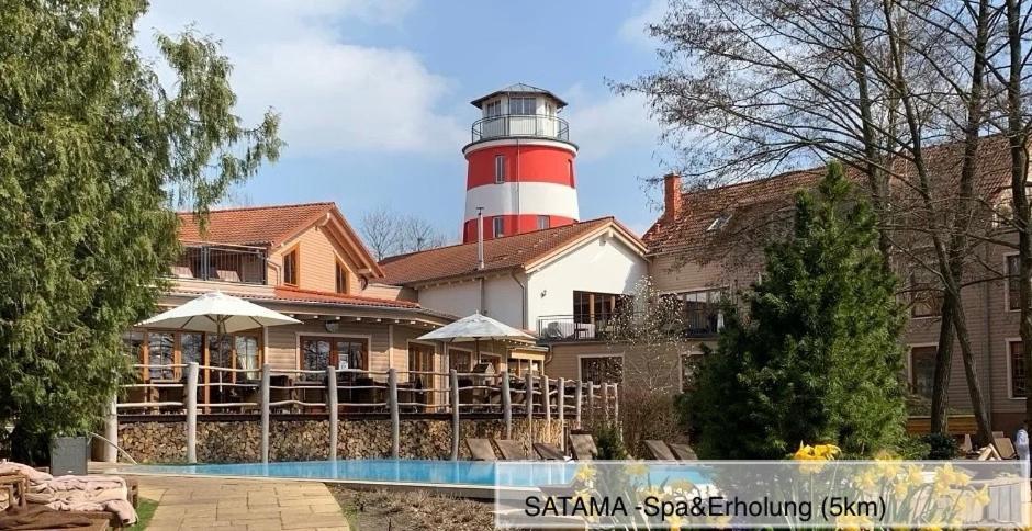 Modernes Ferienhaus Mit 3 Schlafzimmern In Der Naehe Vom Scharmuetzelsee Вендиш-Риц Экстерьер фото