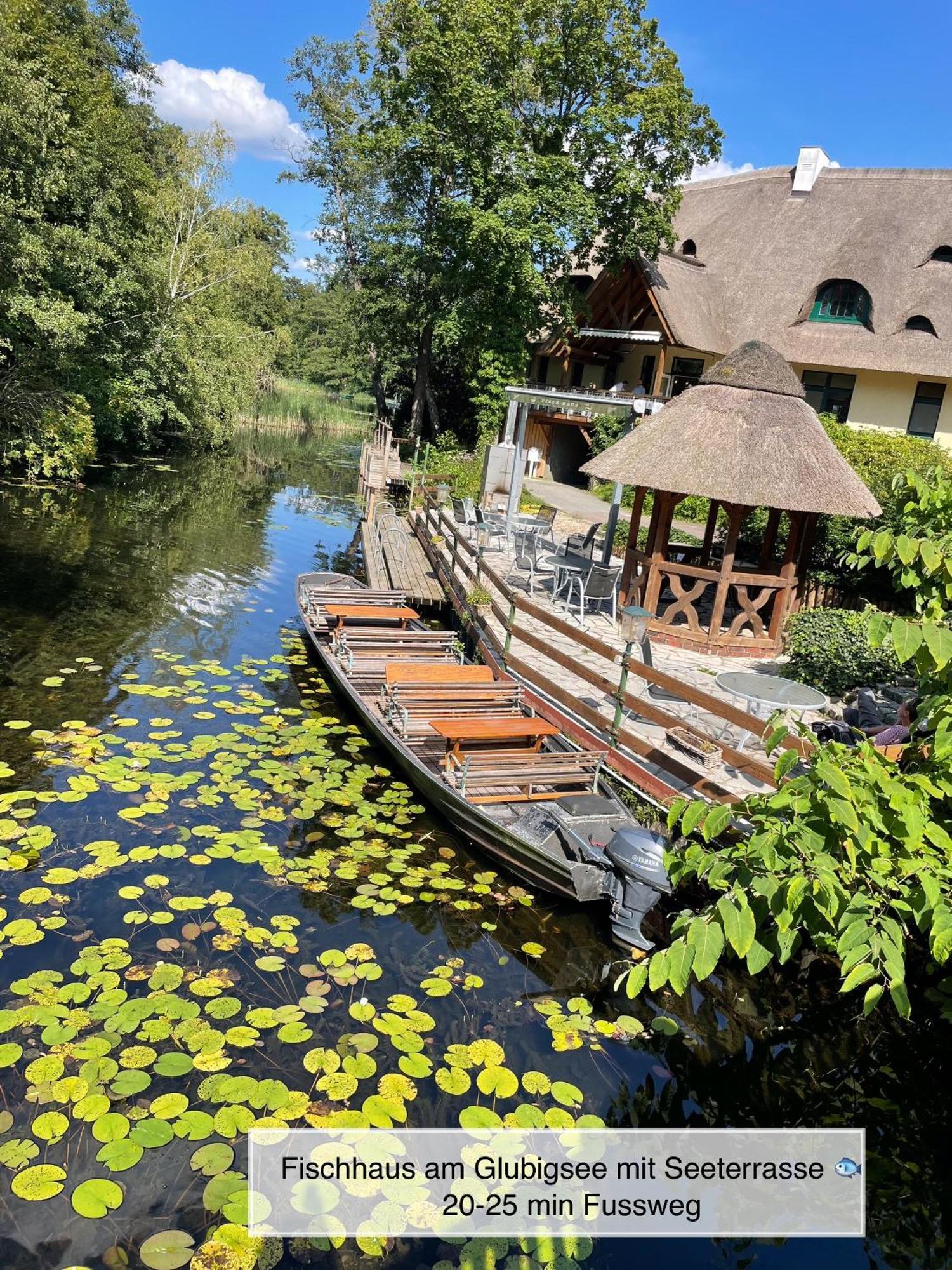 Modernes Ferienhaus Mit 3 Schlafzimmern In Der Naehe Vom Scharmuetzelsee Вендиш-Риц Экстерьер фото